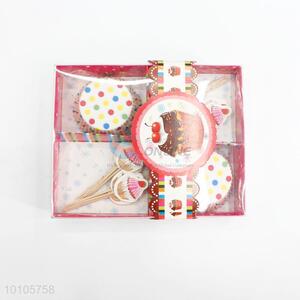 Hot sale paper baking cup printed cupcake cases