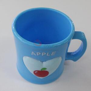 Blue love heart wholesale popular plastic cup