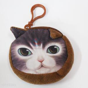 China promotional cat printing coin purse/coin holder