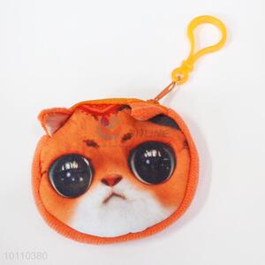 Top sale orange car printing change purse/coin holder