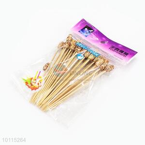 2016 New Bamboo Toothpicks/Fruit Picks Set