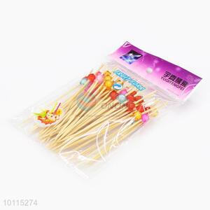 Competitive Price Bamboo Toothpicks/Fruit Picks Set
