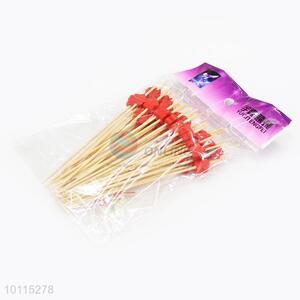Cheap Bamboo Toothpicks/Fruit Picks Set
