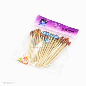 Eco-friendly Cheap Bamboo Fruit Toothpick For Party