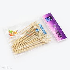 Best Sale Bamboo Toothpicks/Fruit Picks Set