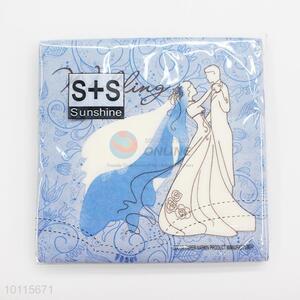 Cool design simple top quality wedding napkin