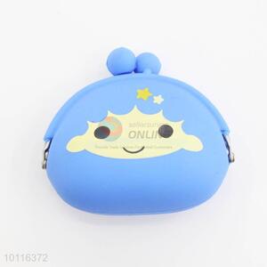 Blue Silicone Coin Purse,Coin Holder,Coin Pouch