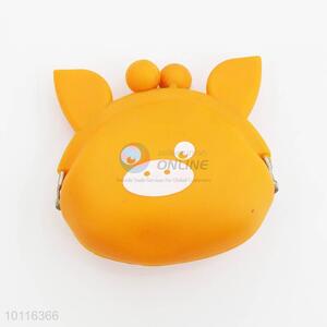 Orange Pig Silicone Coin Purse,Coin Holder,Coin Pouch