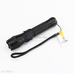 Wholesale top quality black flashlight