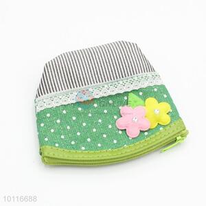 Best selling fashion women floral coin purse/mini purse