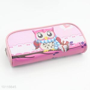 Low price promotional cartoon zipper pencil pouch/pencil bag