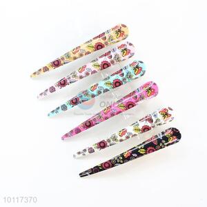 Flower Pattern Acrylic Hairdressing Cutting Salon Styling Tools