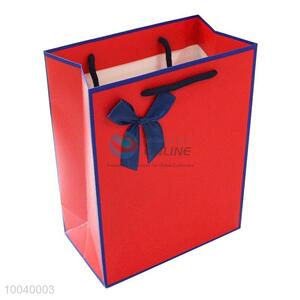 Small size wholesale red bowkont <em>gift</em> bag/shopping bag