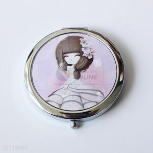 Custom High Quality Round Makeup Mirror/Cosmetic Mirror for Girls