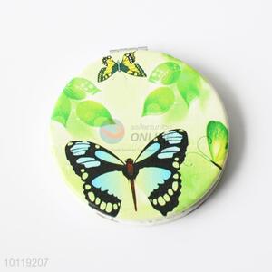 Butterfly Printed Round Makeup Mirror/Cosmetic Mirror for Girls