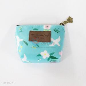 Wholesale green cion purse/change purse