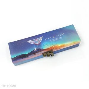 High Quality Printing Pencil Box/Pencil Case With Lock Catch