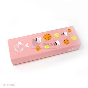 Pink Single Layer Pencil Box/Pencil Case For Girls