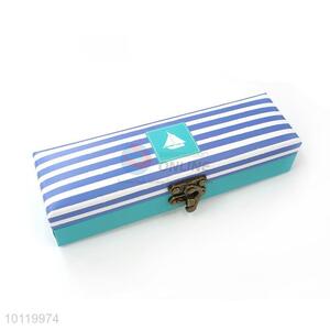Multifunctional Paper Pencil Box/Pencil Case With Lock Catch