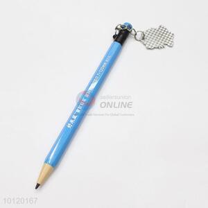 Wholesale customized HB pencil with lovely crystal pendant