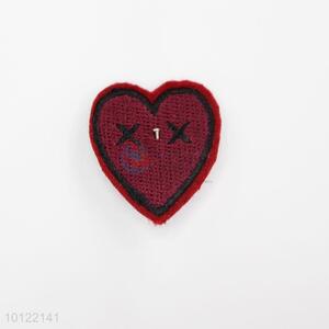 Cute diy heart patch for garment