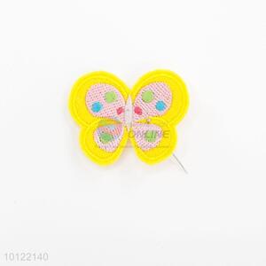 New Yellow Butterfly Patches Embroidery