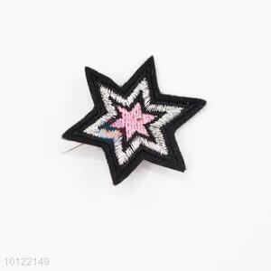 Factory directly hexagram embroidery patch