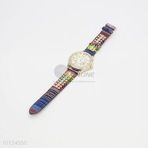 Promotional gifts women leather wrist watch