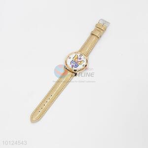 Cool PU Wrist Quartz Watch for Women