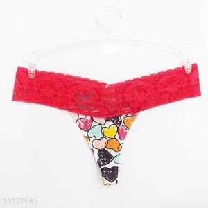 Sexy comfortable lace briefs thongs women modal underwear