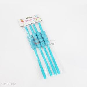 Factory Direct Blue Customizable Straw