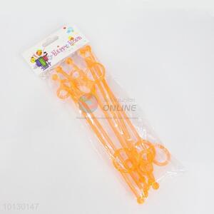 Acrylic Orange Customizable Shape Straw