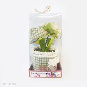 Top Quality Bamboo Charcoal Bag With 2pcs Flower Bouquets