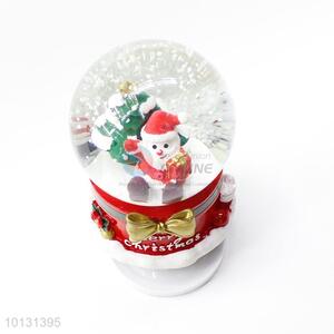 Bottom price Father Christmas resin crystal ball