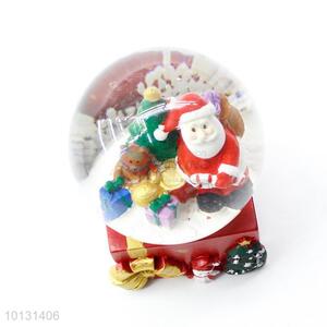 Factory direct Father Christmas resin crystal ball