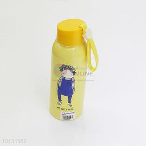 Yellow Water Bottle Cartoon Cup