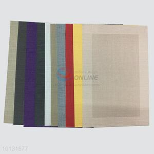 Factory Price Dining Room Placemats with Single Frame