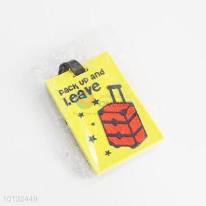 Trolley case printed luggage tag