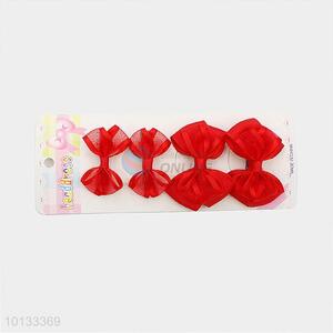 China Factory Hair Clips Bowknot Hairpins for Girls