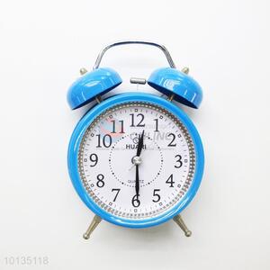 Durable Blue Roudn Alarm Clock