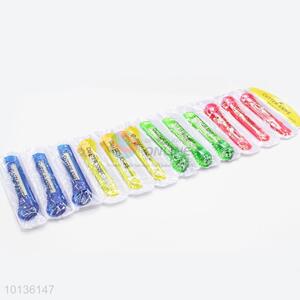 Newly cheap 12pcs blue/yellow/green/pink art knifes