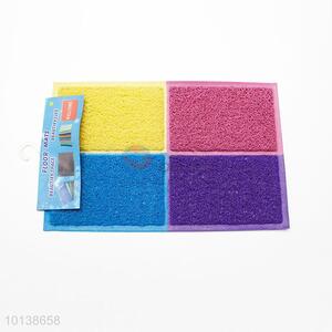 Checked Anti-Slip Entrance Pvc Door Mat Foot Mat