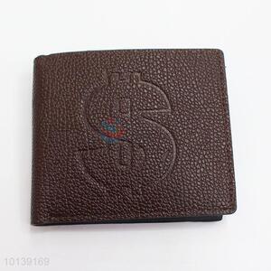 High Quality Business Man Short Wallet Leather Wallet