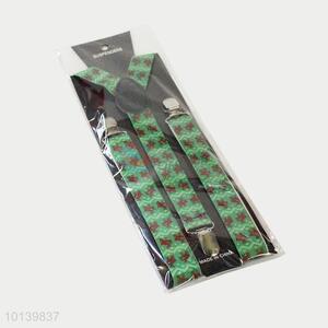 China Factory Clip-on Adjustable Suspenders with Deers Pattern
