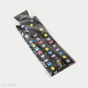 Top Selling Metal Clips Suspenders with Skulls Pattern for Adults