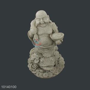 Cute high sales maitreya buddha shape crafts