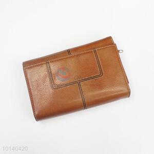 High Quality Brown PU Purse, Wallet for Men
