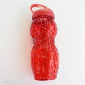 Wholesale Red Plastic Sports Water Bottle