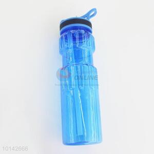 Factory Direct Blue Plastic Sports Bottle for Drinking