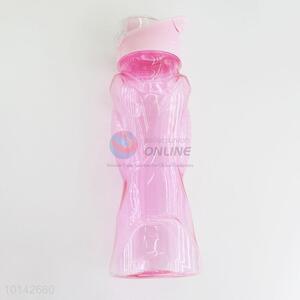 Best Selling Rose Red Plastic Sports Bottle for Drinking